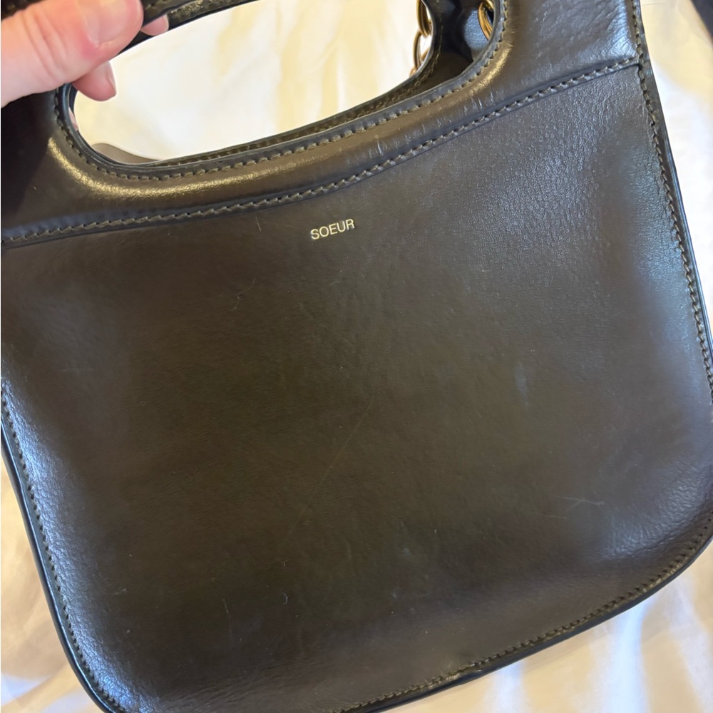 Soeur Cheri Bag Khaki Green Handbag - sold out - Picture 3 of 9